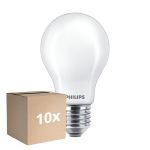 Mehrfachpackung 10x Philips Master LED E27 Birne Fadenlampe Matt 5.9W 806lm - 922-927 Dim To Warm | Höchste Farbwiedergabe - Dimmbar - Ersatz Für 60W