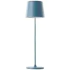 Brilliant Tischlampe Kaami Metall Plastik Blau 2W 310lm - 830 Warmweiß | 100mm - IP44 - Dimmbar 
