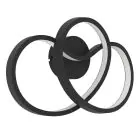 Eglo Wandleuchte Gianella Stahl Schwarz 14.5W 1400lm - 830 Warmweiß