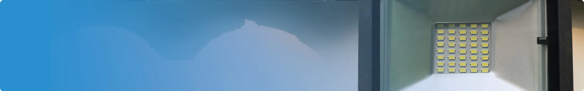 LED integriertes Flutlicht